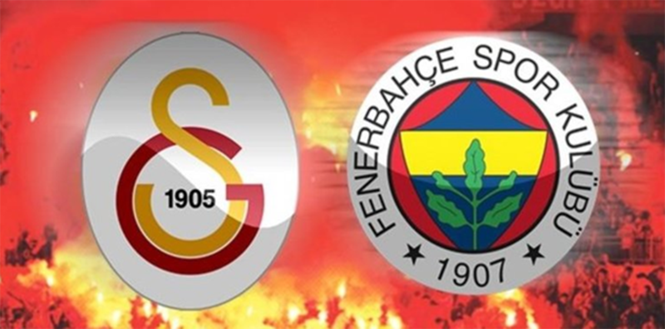 The derby between Galatasaray vs Fenerbahçe