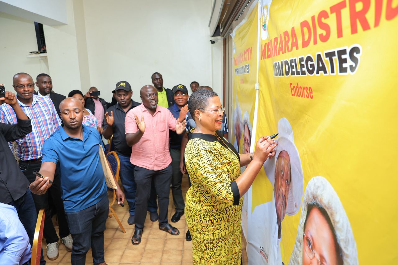 Mbarara Delegates Throw Weight Behind Speaker Among in NRM CEC Race