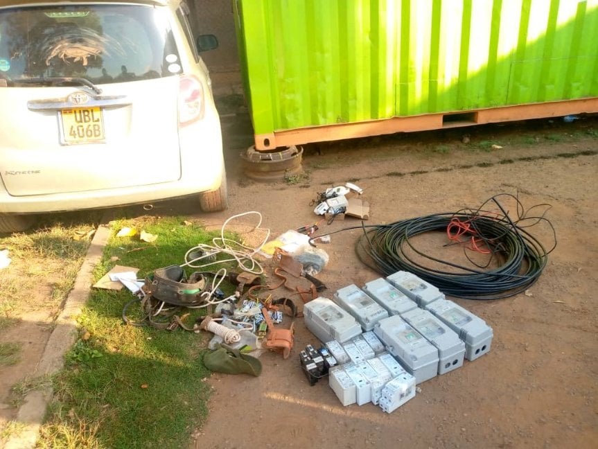 Power Infrastructure Vandalism Suspect Held in Nakaseke