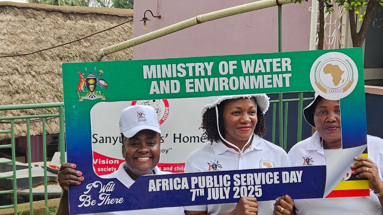 Ministry of Water and Environment Donates Supplies to Sanyu Babies Home