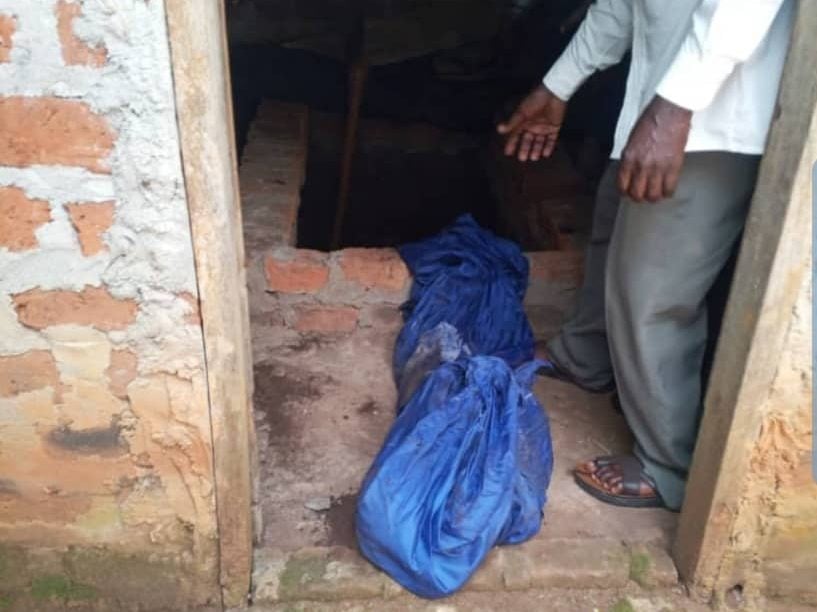 Human Remains Recovered from Luweero Shrine