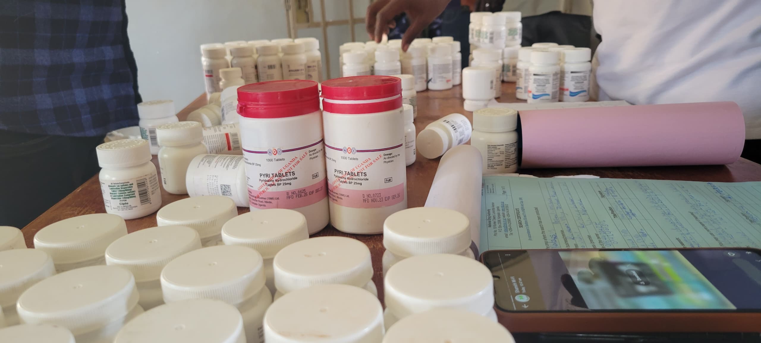 NDA busts major cartel stealing govt drugs in Luweero, arrests 7 suspects