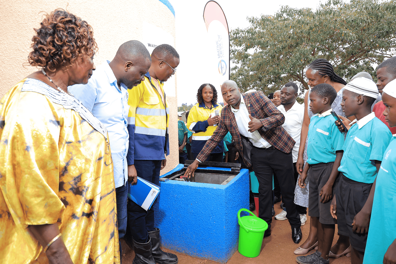 EACOP Donates 14 Rainwater Harvesting Tanks to  140 Households in Sembabule District