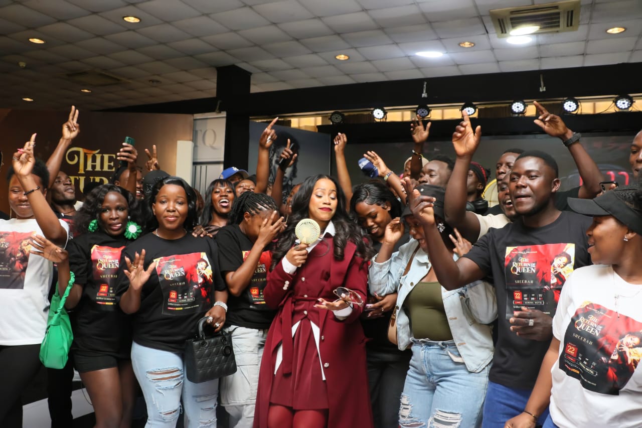 ‘The Return of the Queen’ Concert Fever Hits Early as Sheebah Turns Presser Into a Spectacle