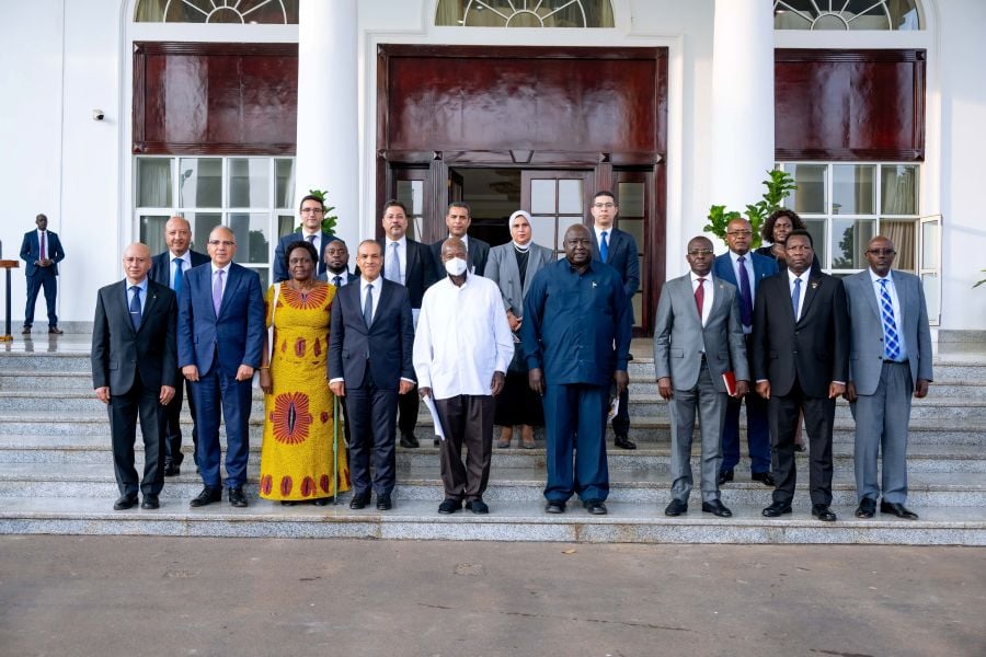 Museveni, Egyptian Delegation Discuss Joint Investment Council, Regional Water Security
