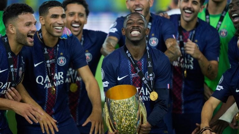 PSG beat Tottenham on penalties to win Super Cup after late comeback