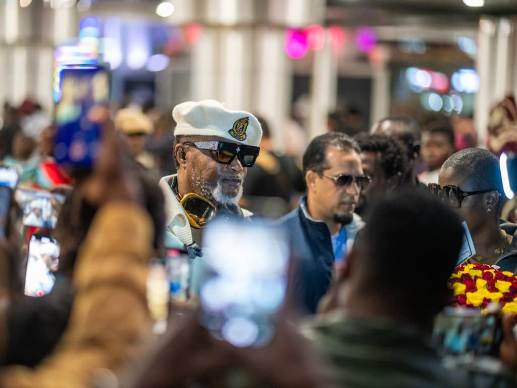 Koffi Olomidé Arrives in Uganda for Afrigo Band’s 50th Anniversary Concert