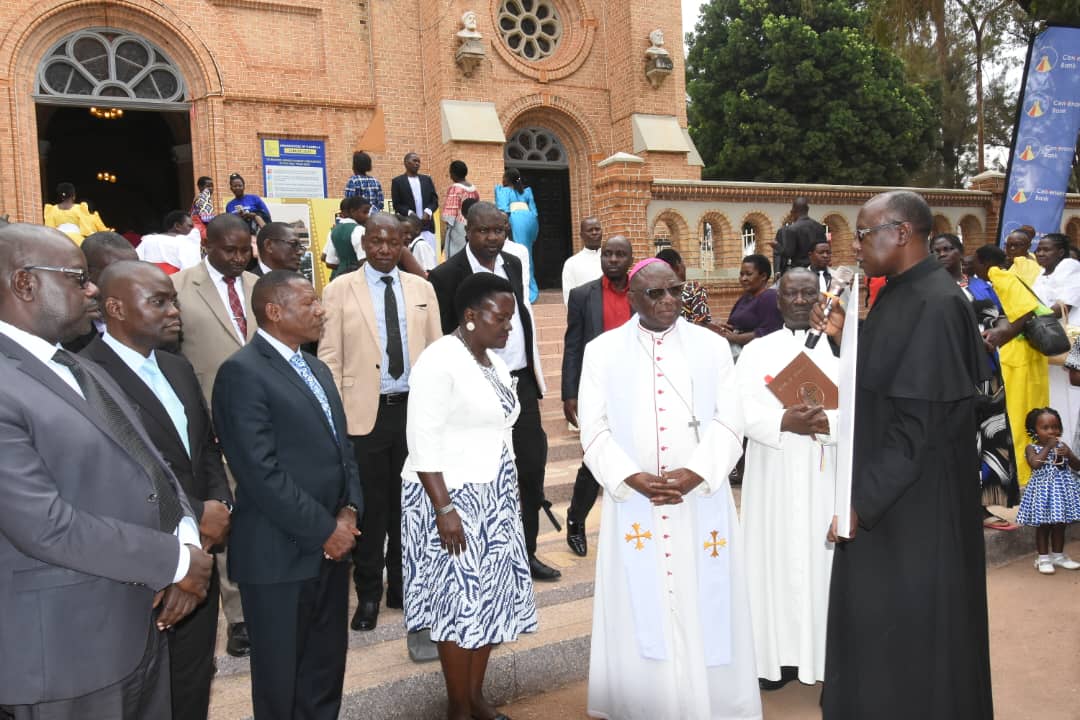 Archbishop Ssemogerere Calls for Nationwide Support to Restore Lubaga Cathedral