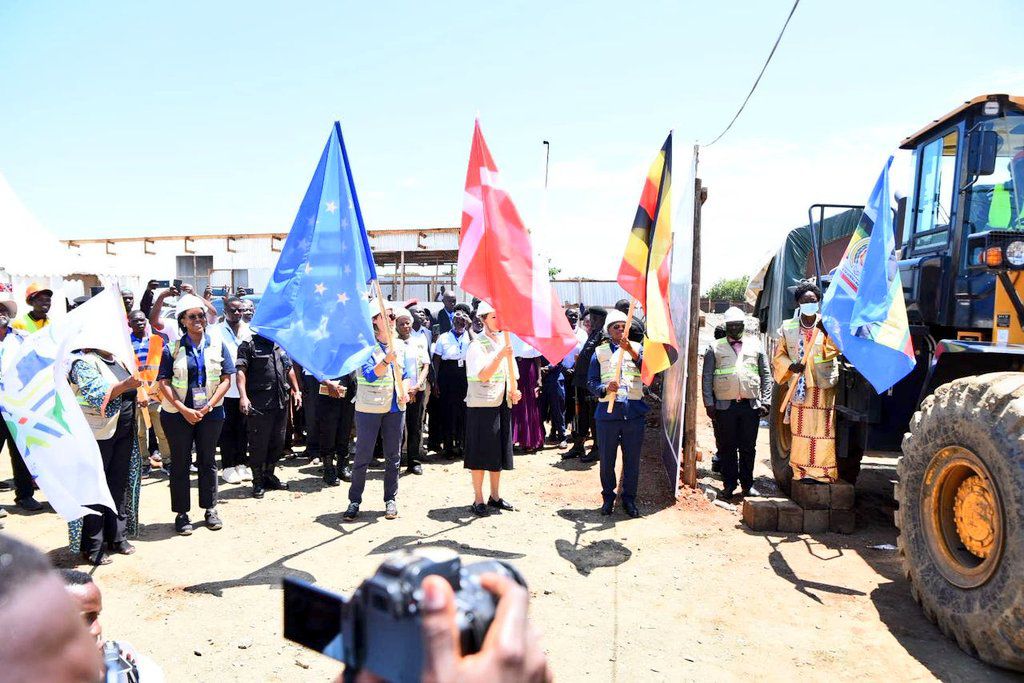 Uganda, EU Break Ground on Shs41bn Climate-Resilient Cross-Border Market at Elegu